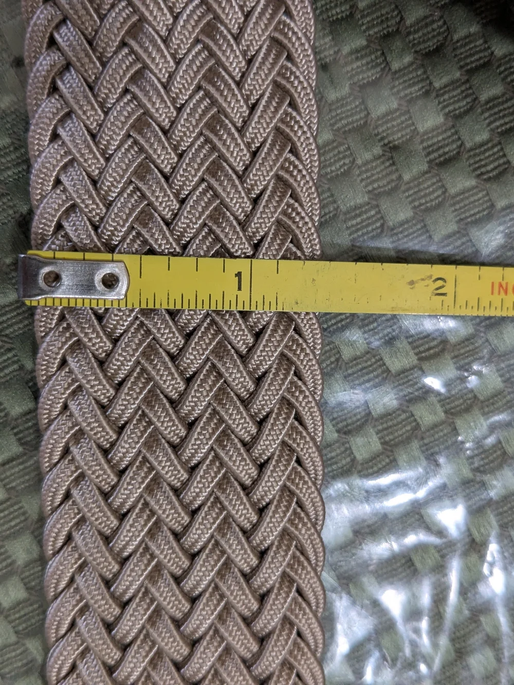 Braided Elastic Stretch Belt